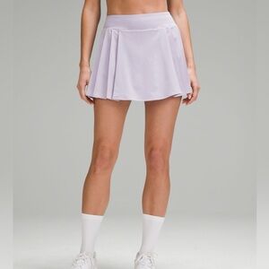 lululemon Side-Pleat High-Rise Tennis Skirt Size 6